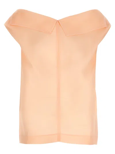 Khaite Selly Top In Pink