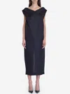 Khaite Selwyn Dress In Black