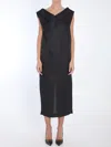 Khaite Selwyn Dress In Black