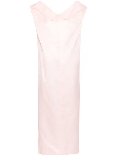Khaite Selwyn Dress In Pink