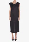 Khaite Selwyn Dress In Black