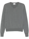 Khaite Margaux Sweater In Grey