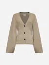 Khaite Scarlet Cashmere-blend Cardigan
