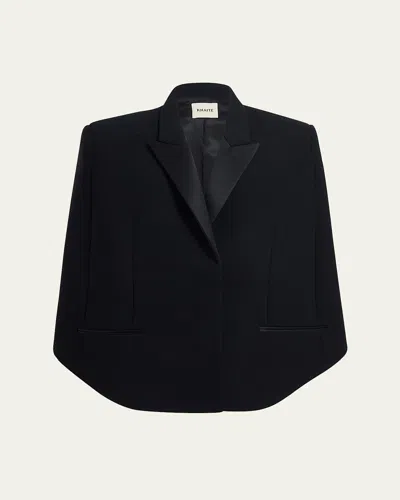 Khaite Severo Tuxedo Cape