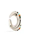 Khaite Shadow Ear Cuff In Silver