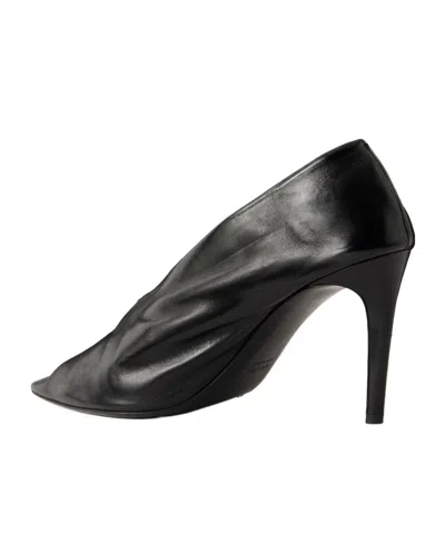 Khaite Shiny High Heels In Black