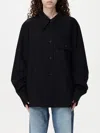 Khaite Yatty Shirt In Tropical Wool In Black