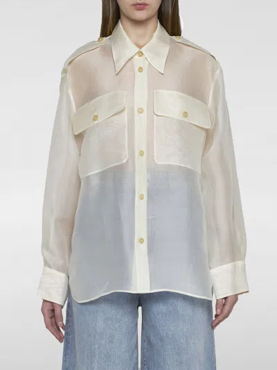 Khaite Missa Silk Sirt In White
