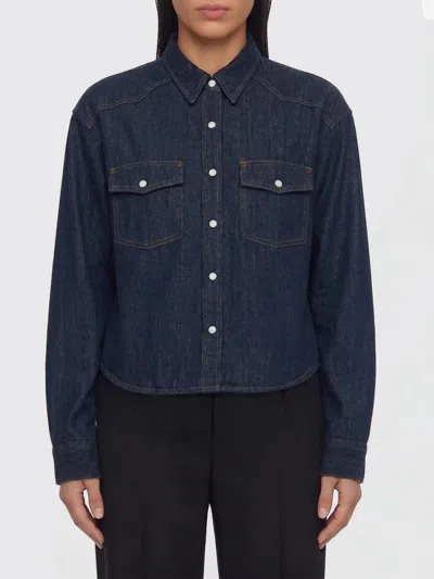 Khaite シャツ  レディース カラー ブルー In Blue