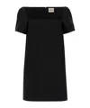 Khaite Benji Black Polyester Blend Dress In Black