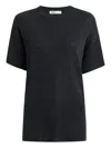 Khaite Short-sleeve Top In Black