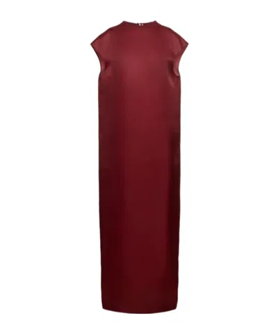 Khaite Short-sleeved Long Dress