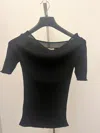 Khaite Short-sleeved T-shirt In Black