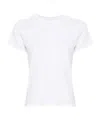 Khaite Devra Cotton Blend Jersey T-shirt In White