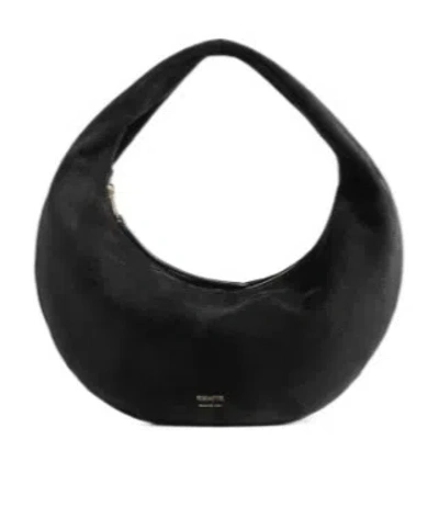 Khaite Shoulder Bag With Single Handle In Black