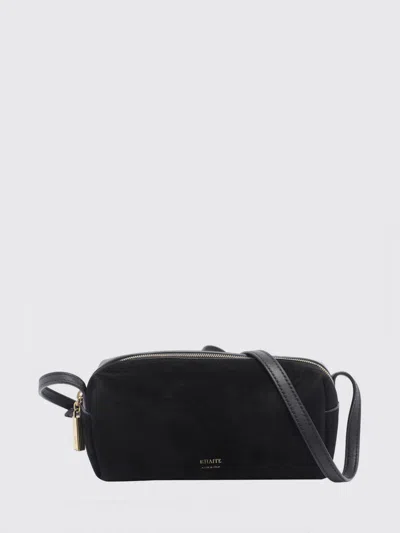 Khaite Shoulder Bag Woman Color Black In Red