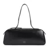 Khaite Hold All String Small Square Bauletto Shoulder Bag Shoulder Bags Black In Black
