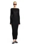 Khaite Sigrid Dress In Black