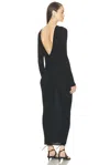 Khaite Sigrid Dress In Black