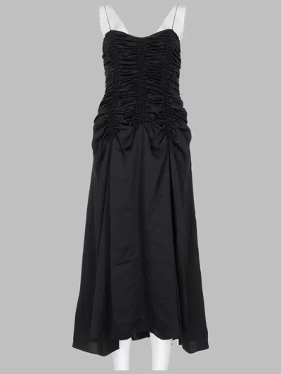 Khaite Silk Mini Dress For Women - Fw26 Collection In Black