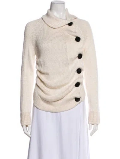 Pre-owned Khaite Silk In Neutral