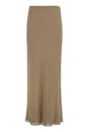 Khaite Silk Skirt