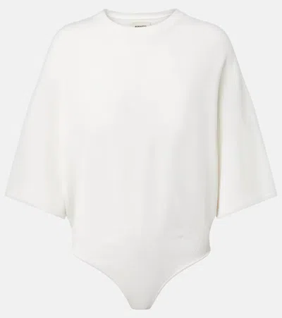 KHAITE SIMON WOOL-BLEND BODYSUIT