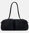 Khaite Simona Calf Hair Shoulder Bag In Blue