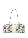 Khaite Simona Leather Shoulder Bag In Multi