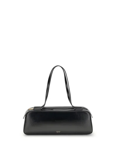 Khaite Hold All String Small Square Bauletto Shoulder Bag Shoulder Bags Black