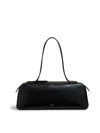 Khaite Hold All String Small Square Bauletto Shoulder Bag Shoulder Bags Black In Negro