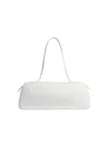Khaite Simona Shoulder Bag Optic White In White