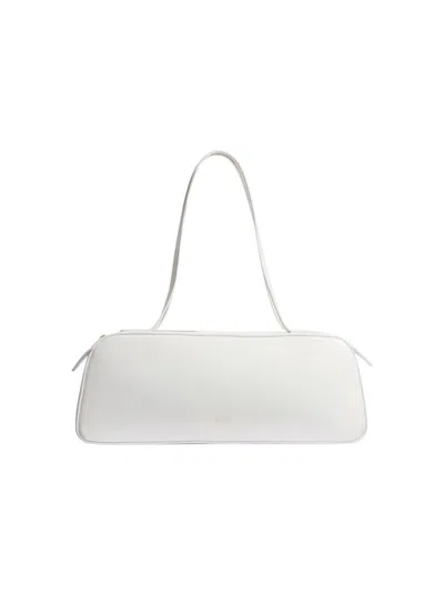 Khaite Simona Shoulder Bag Optic White