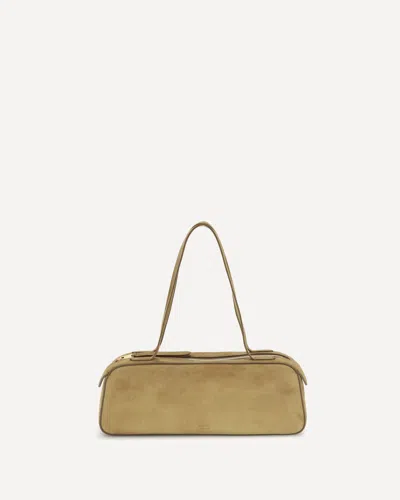 Khaite Simona Shoulder Bag In Sand