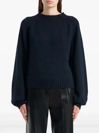 Khaite Simone Sweater In Blue
