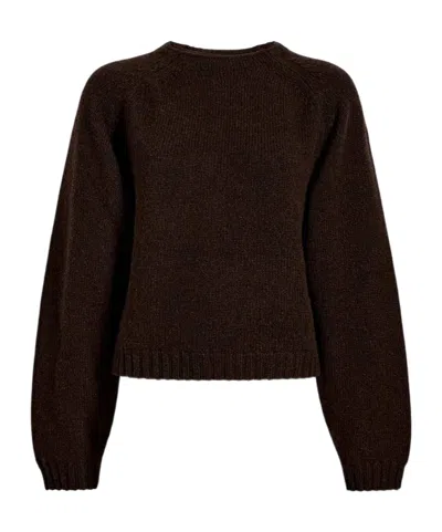Khaite Simone Sweater In Brown