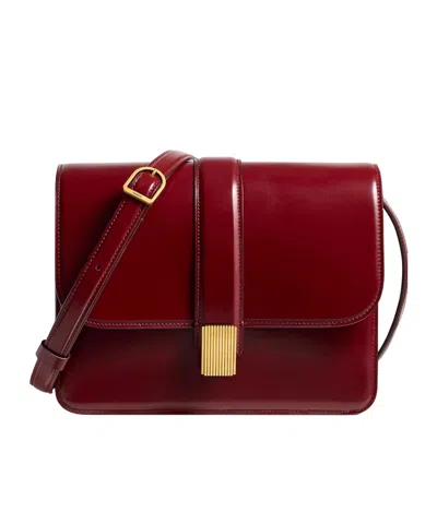 Khaite Simple Single-shoulder Bag In Red