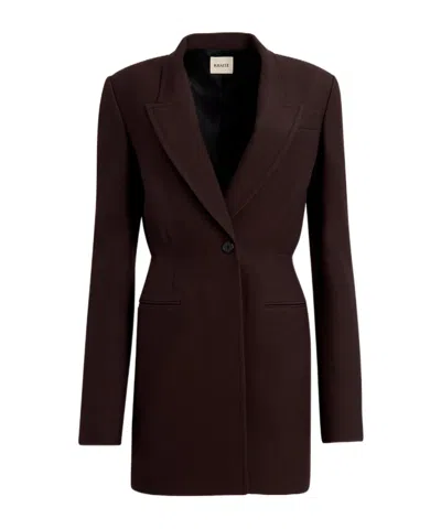 Khaite Single-breasted Blazer In Black