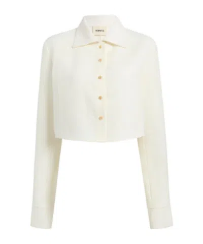 Khaite Single-breasted Lightweight Jacket In Neutral