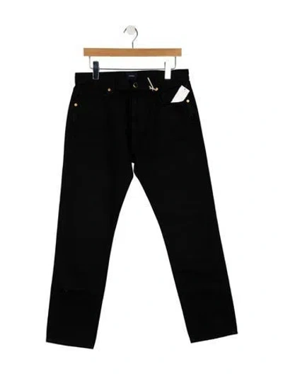 Pre-owned Khaite Skinny Jeans In Black