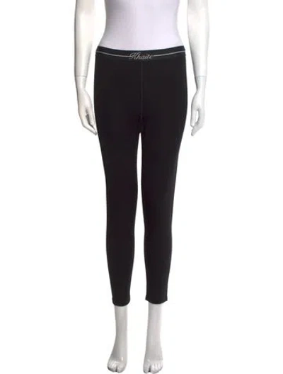Pre-owned Khaite Skinny Leg Pants In Black