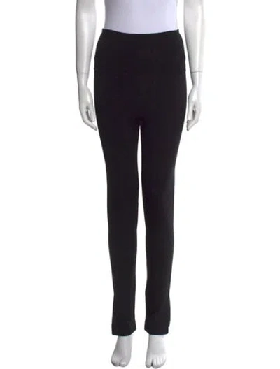 Pre-owned Khaite Skinny Leg Pants In Black
