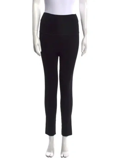 Pre-owned Khaite Skinny Leg Pants In Black