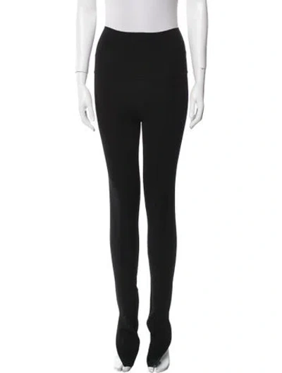 Pre-owned Khaite Skinny Leg Pants In Black