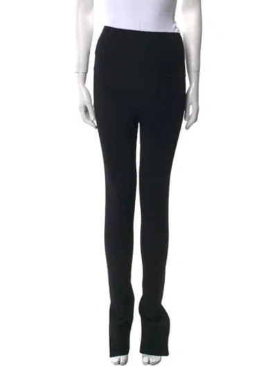 Pre-owned Khaite Skinny Leg Pants In Black
