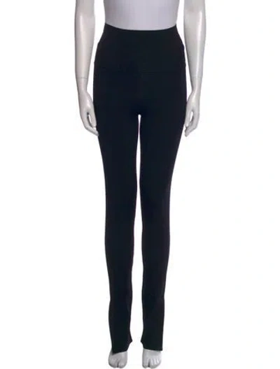 Pre-owned Khaite Skinny Leg Pants In Black
