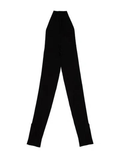 Pre-owned Khaite Skinny Leg Pants In Black