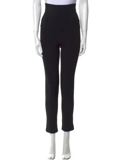 Pre-owned Khaite Skinny Leg Pants In Black