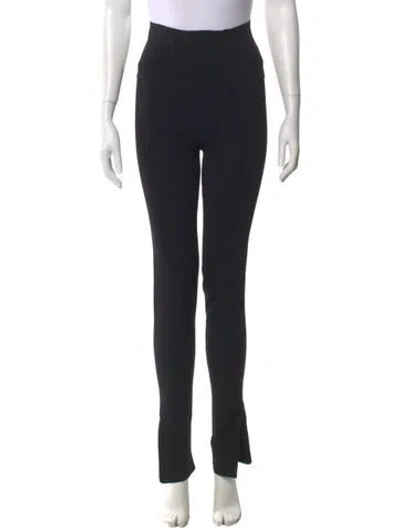 Pre-owned Khaite Skinny Leg Pants In Black