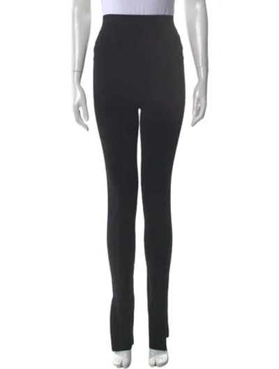 Pre-owned Khaite Skinny Leg Pants In Black